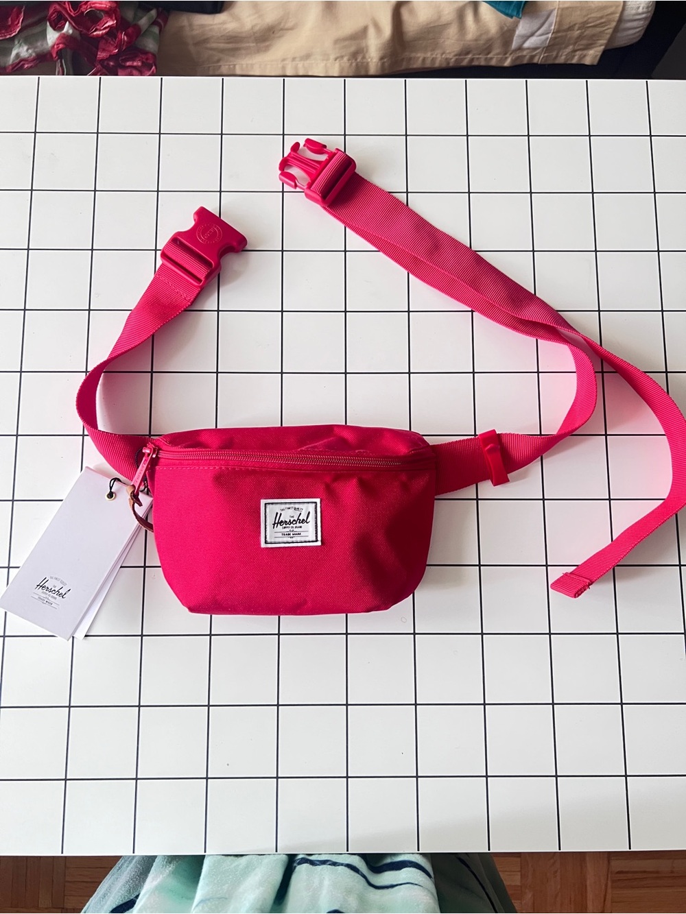 Herschel Red Hip Pack NWT